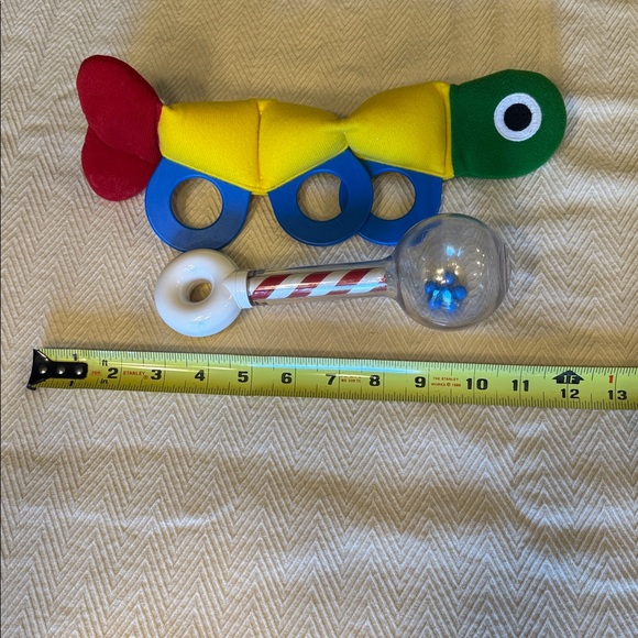 Vintage 1985 Wiggle Worm Teether & Rattle - Picture 5 of 6